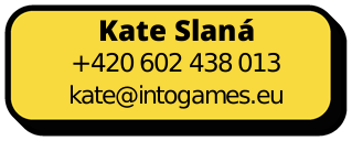 Kate Slaná - kontakt